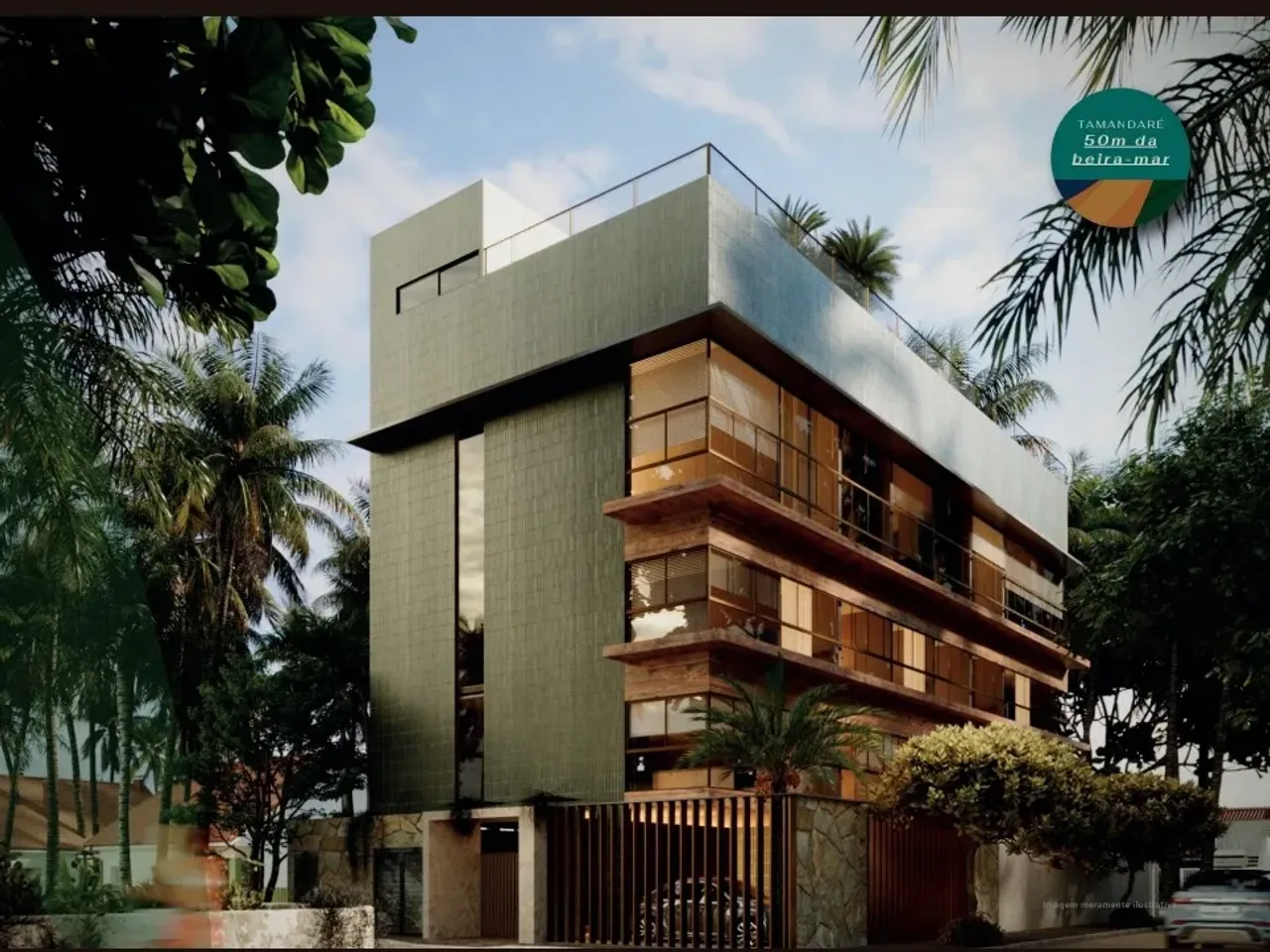 Tamandaré a 50m do Mar, com 36m² com 1 qt térreo com piscina