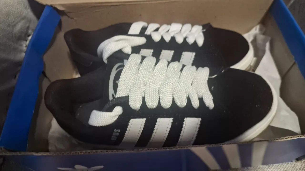 Tênis Adidas Campus Infantil 35 - Foto 2