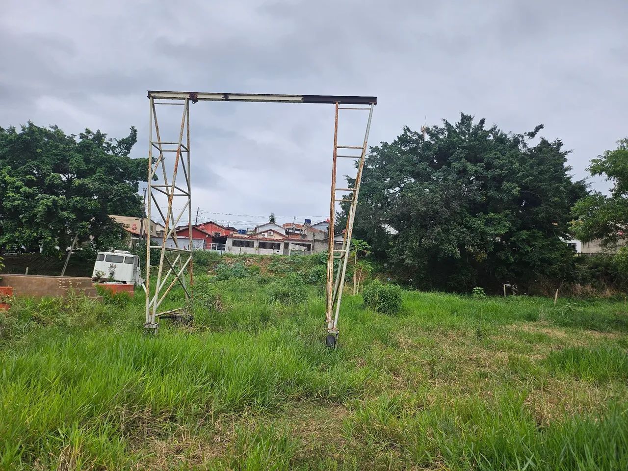Estrutura metálica para comércio pórtico.  - Foto 2