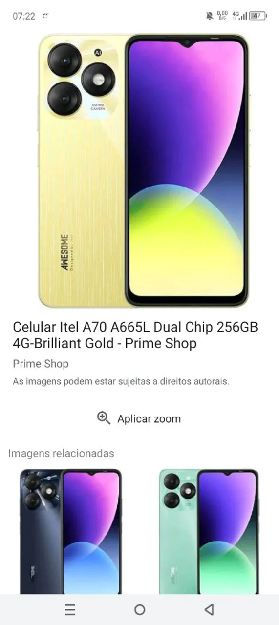 Comprei outro. Para vender  possui nota fiscal 