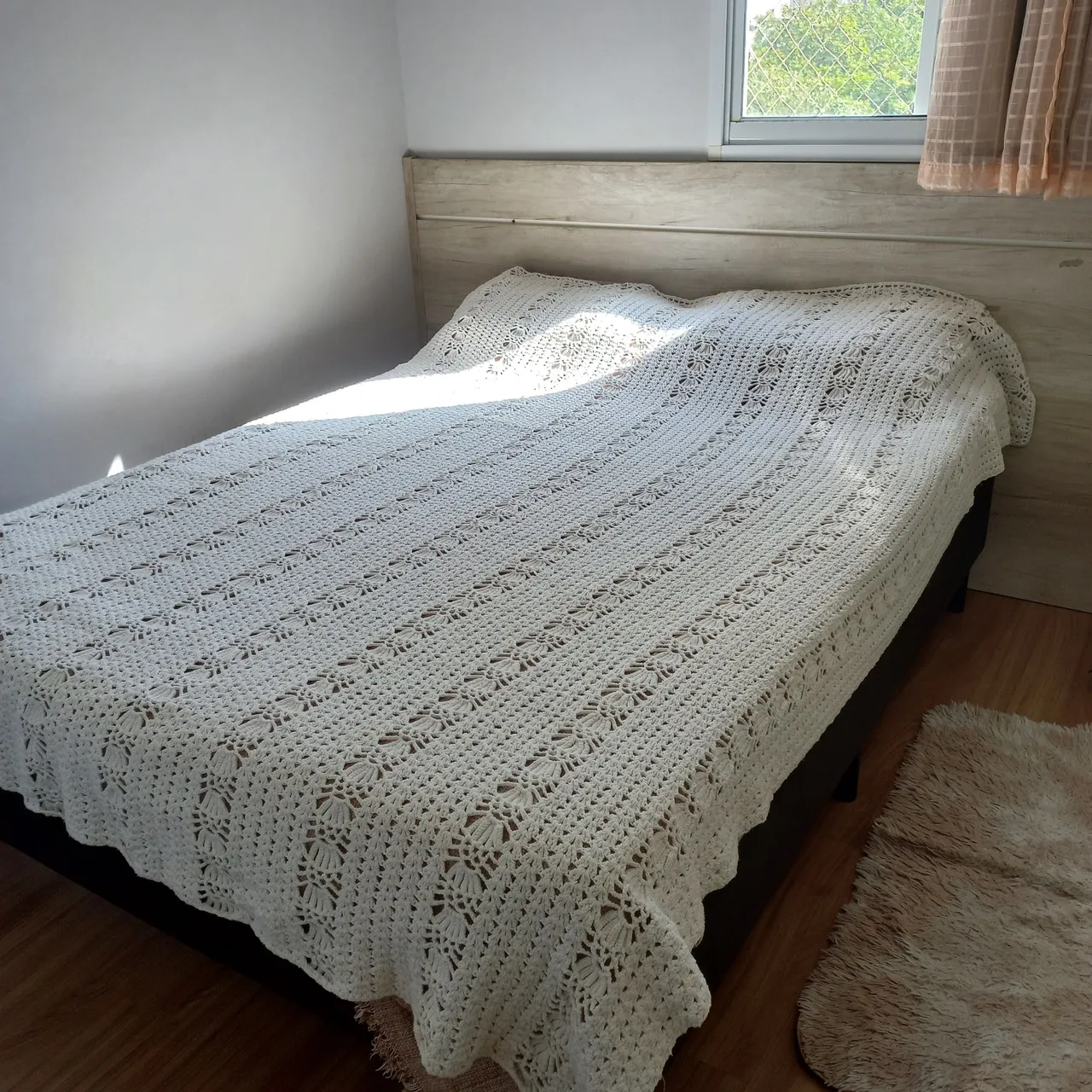 Colcha de Crochê Artesanal casal