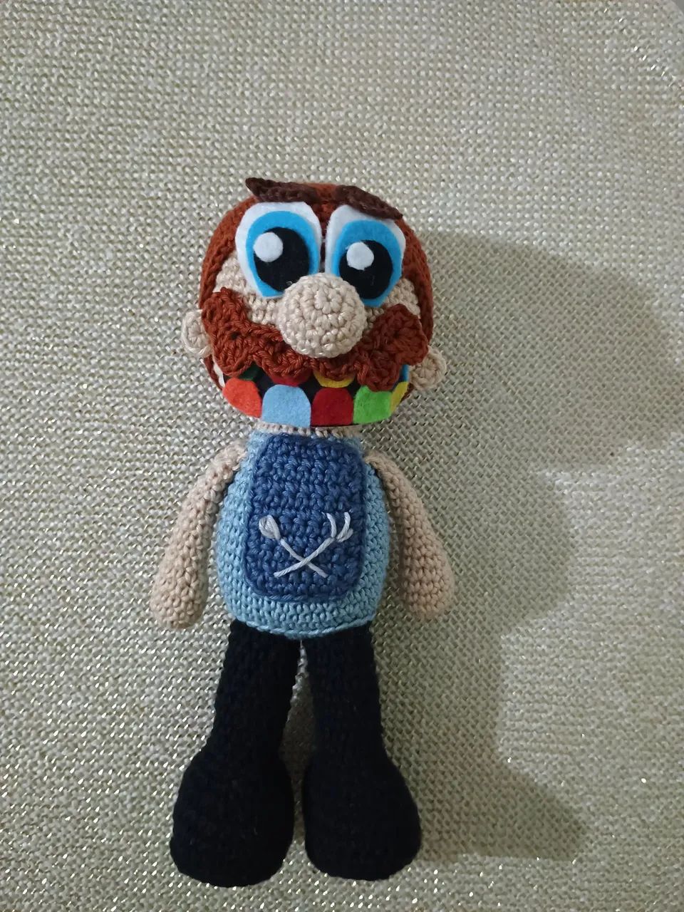 Boneco José Comilão Amigurumi - Feito à Mão - Foto 2
