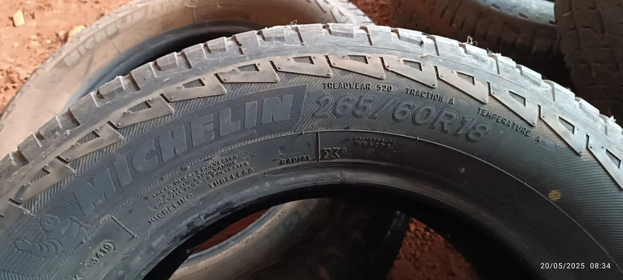 Pneu Michelin 265/60R18