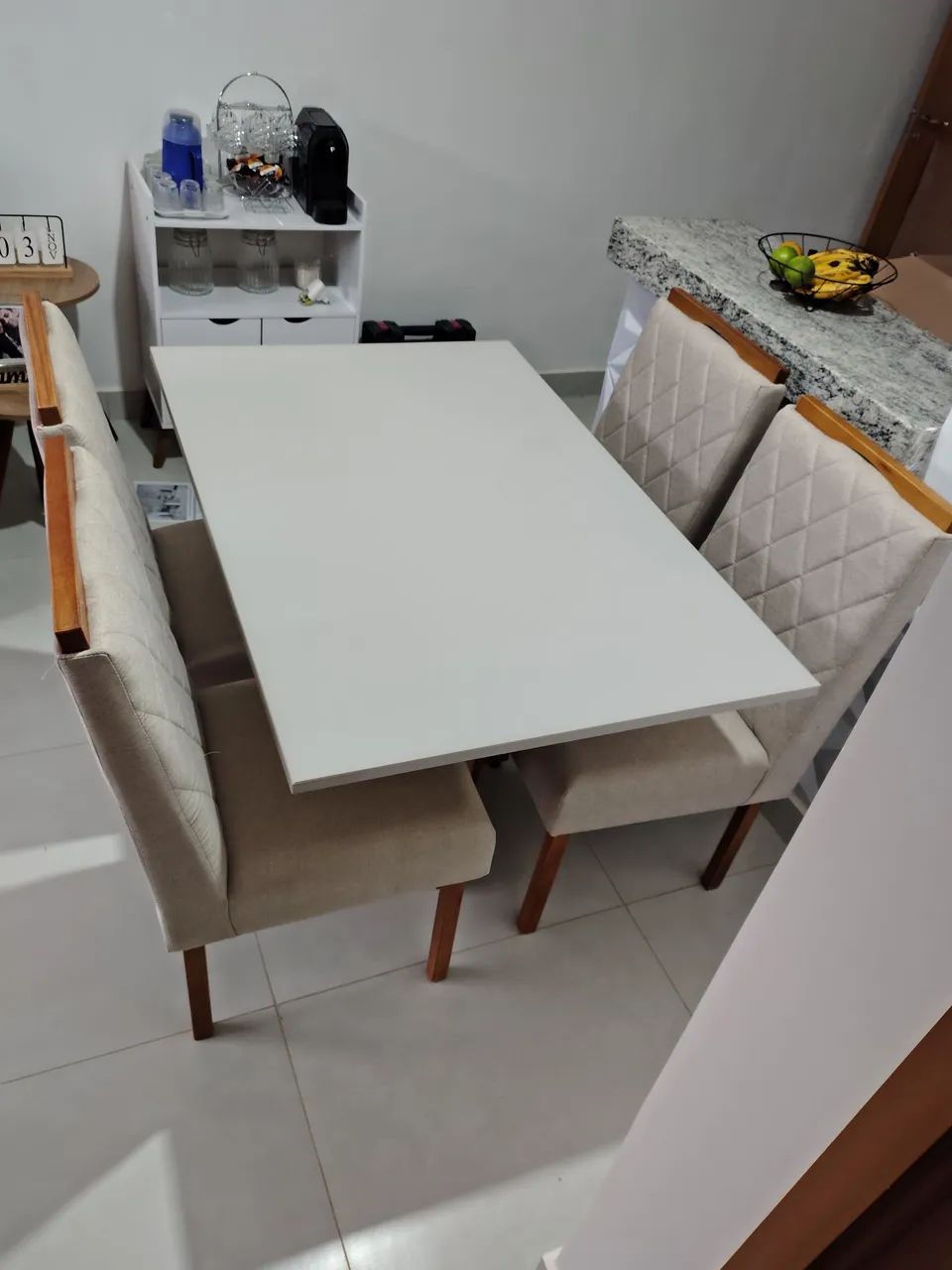Mesa 4 cadeiras   - Foto 3