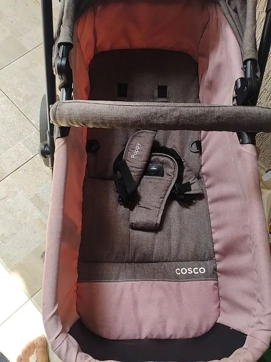 Carrinho de bebê + bebê conforto Cosco - Foto 3