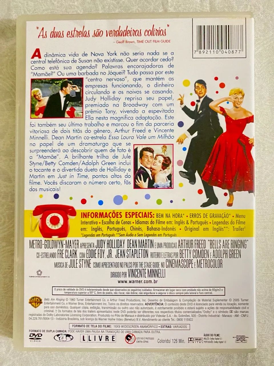 4 DVDs Grandes Musicais da Broadway para Hollywood com luva - Foto 4