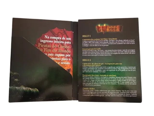 DVD Piratas do Caribe o Baú da Morte - Foto 4