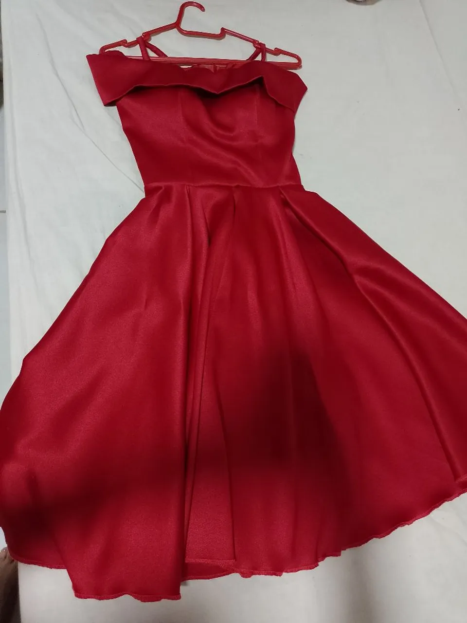 Vestido Vermelho Elegante