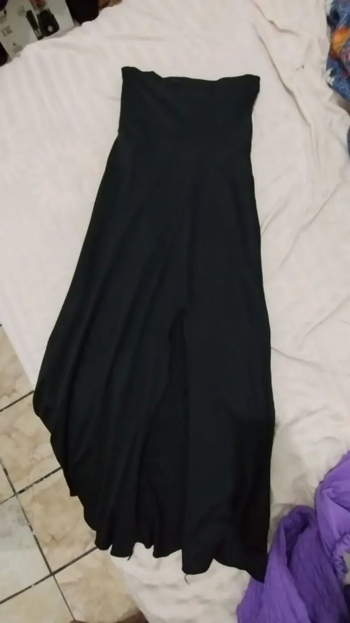 Vestido Preto Longo