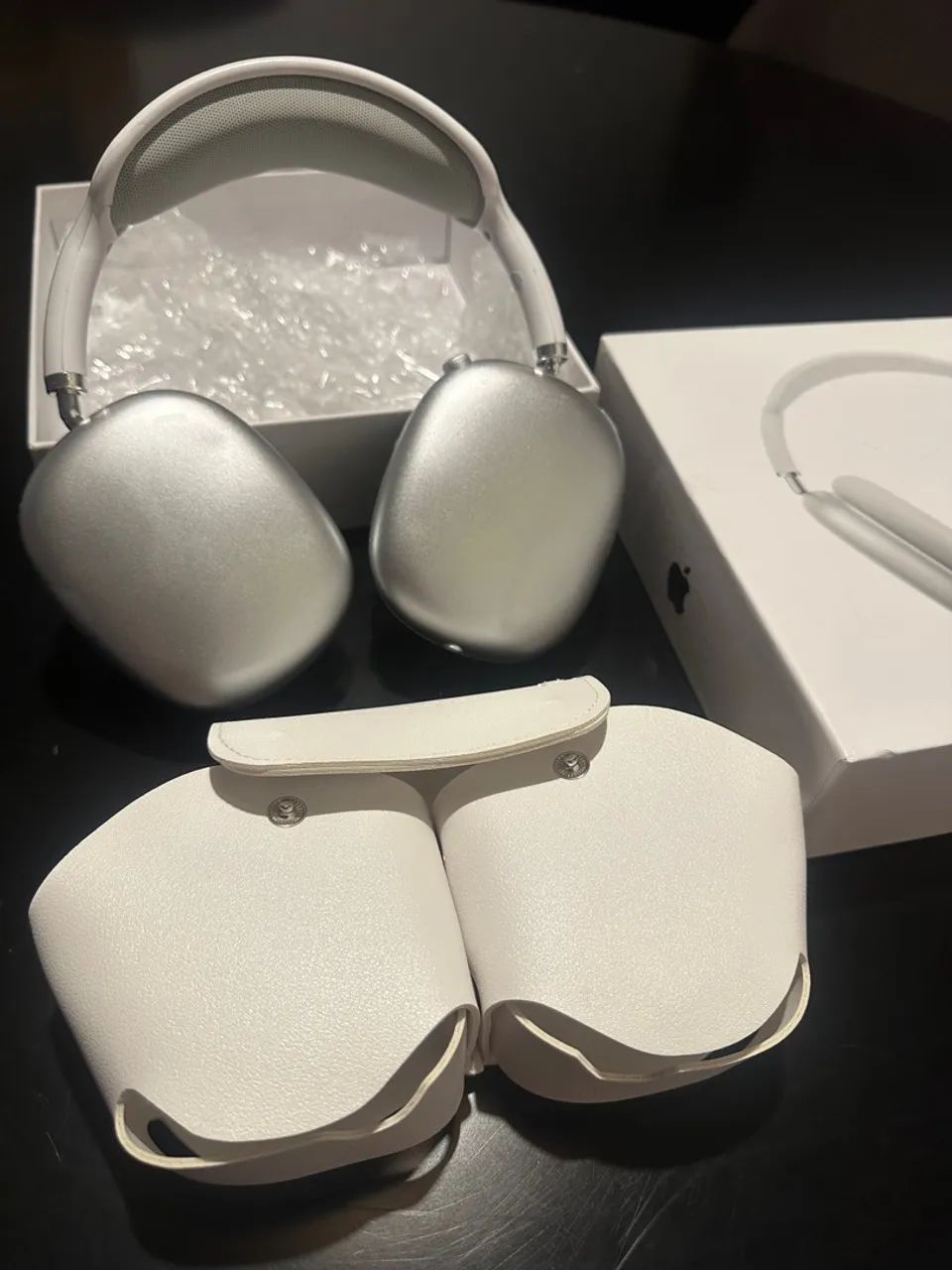 Headphone AirPods Max - Branco e prata  - Foto 2