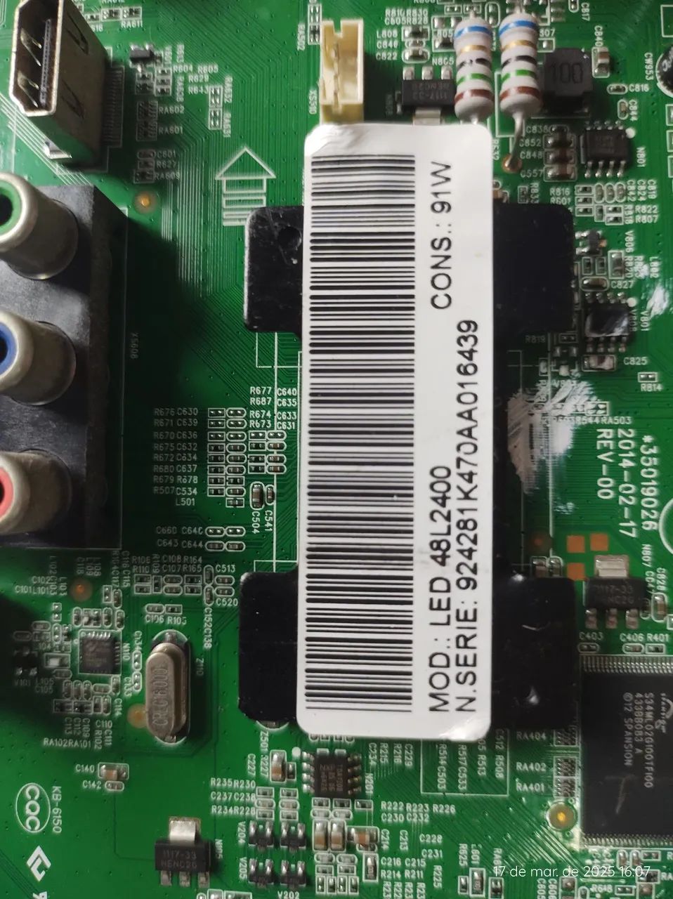 Placa Principal Semp Toshiba  - Foto 2