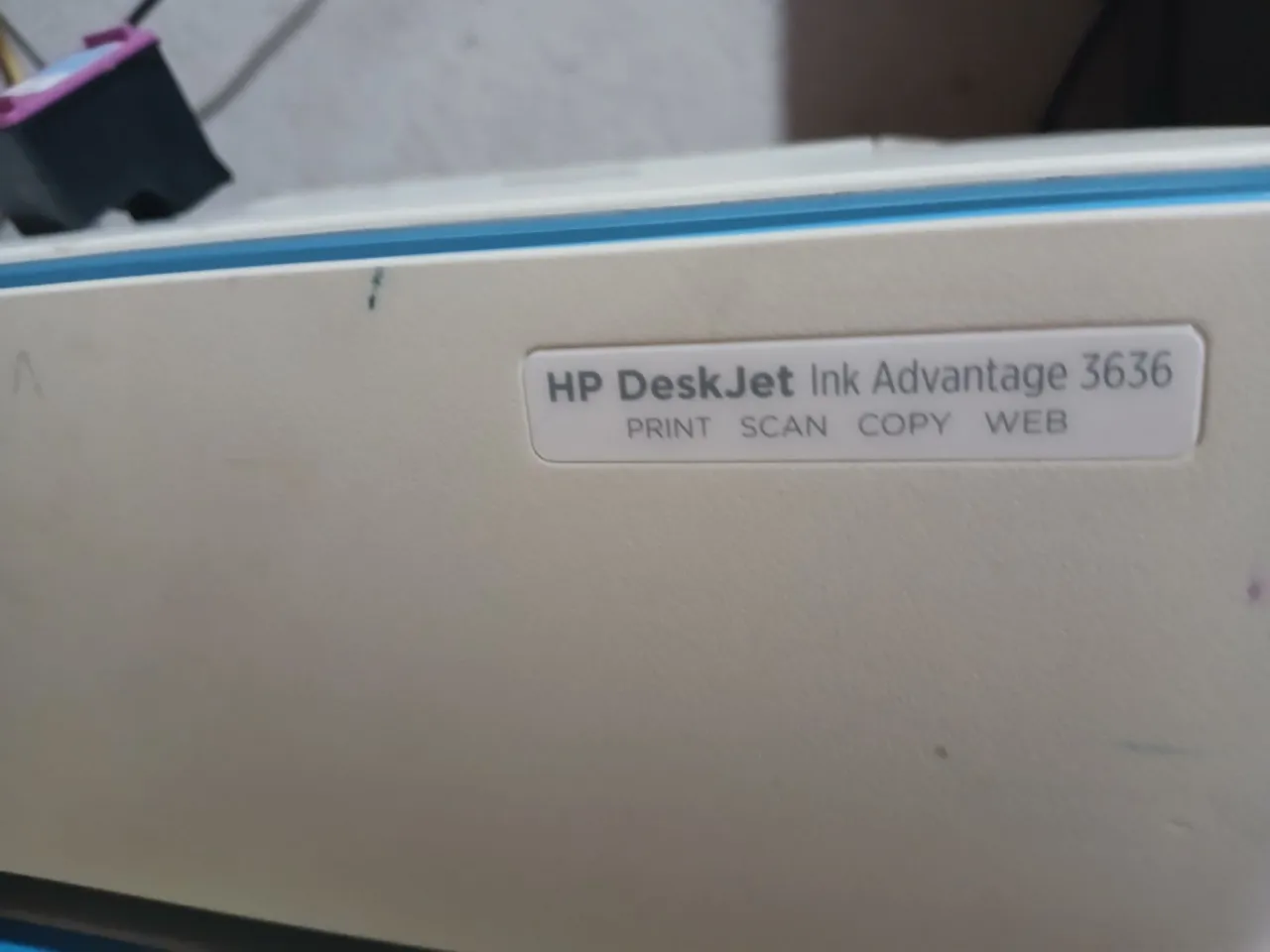 Impressora HP DeskJet Ink Advantage 3636 - Multifuncional