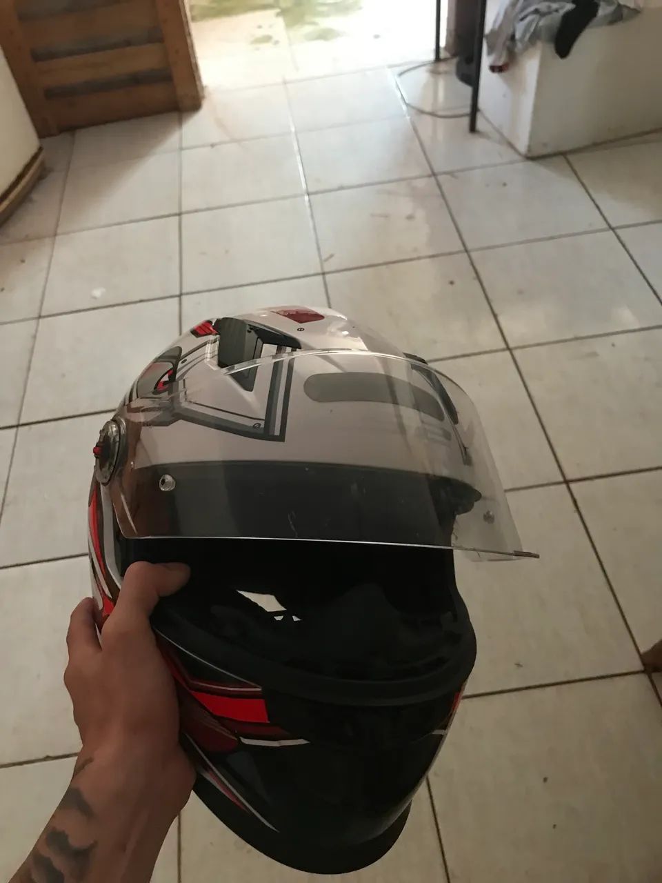 Ls2 XDRON vermelho  - Foto 2