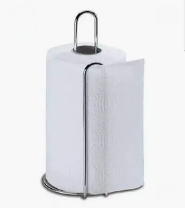 Suporte para Papel Toalha de Mesa em Aço Inoxidável - Foto 2