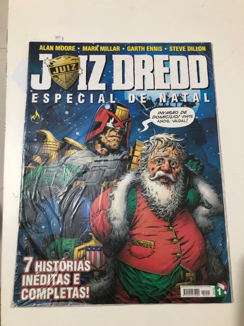 Juiz Dredd Especial de Natal dois volumes