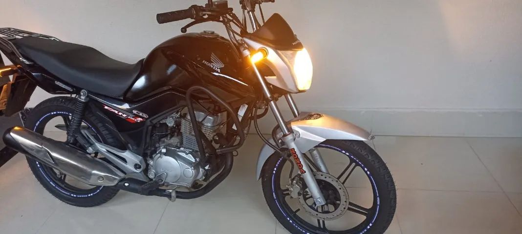 VENDE-SE CG FAN 150 ESDI 2014 PRETA COMPLETA - Foto 3