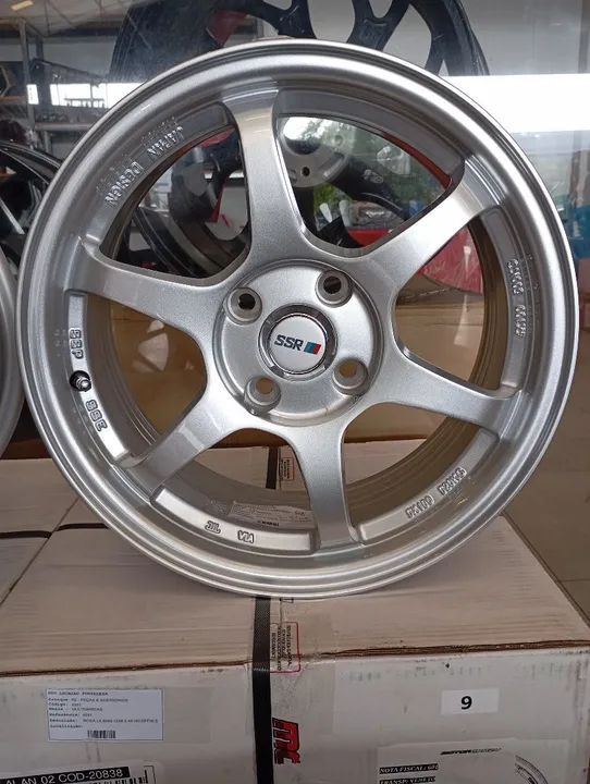 Roda R15 4x100 super leve  - Foto 4