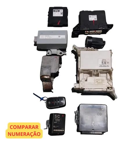 Kit Módulo Injeção Toyota Sw4 2.8 2018 2019 2020 89661-f0820 - Foto 2