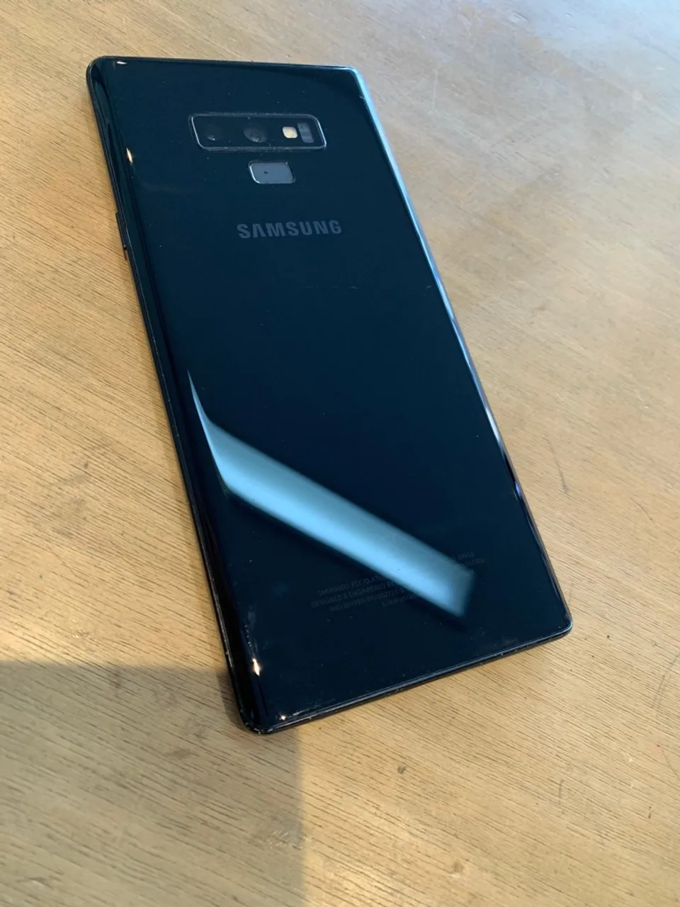 SAMSUNG NOTE 9 TOP