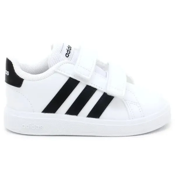 Tênis Adidas Infantil Grand Court com Velcro