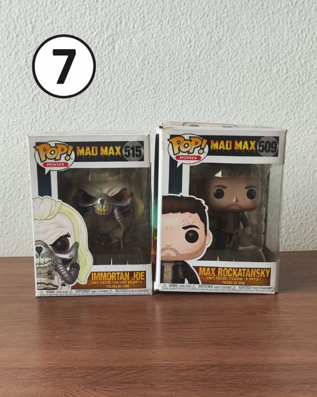 Funko Pop Madmax Immortan Joe/Max Rockatansky