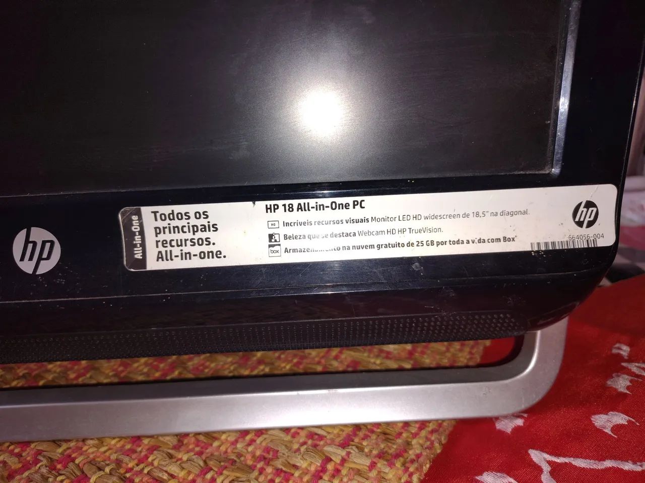 HP All-in-One PC TUDO em 1 com SSD 120GB - Foto 3