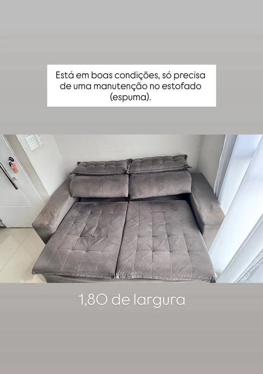 Sofá em excelente estado de conservação64842091852929120