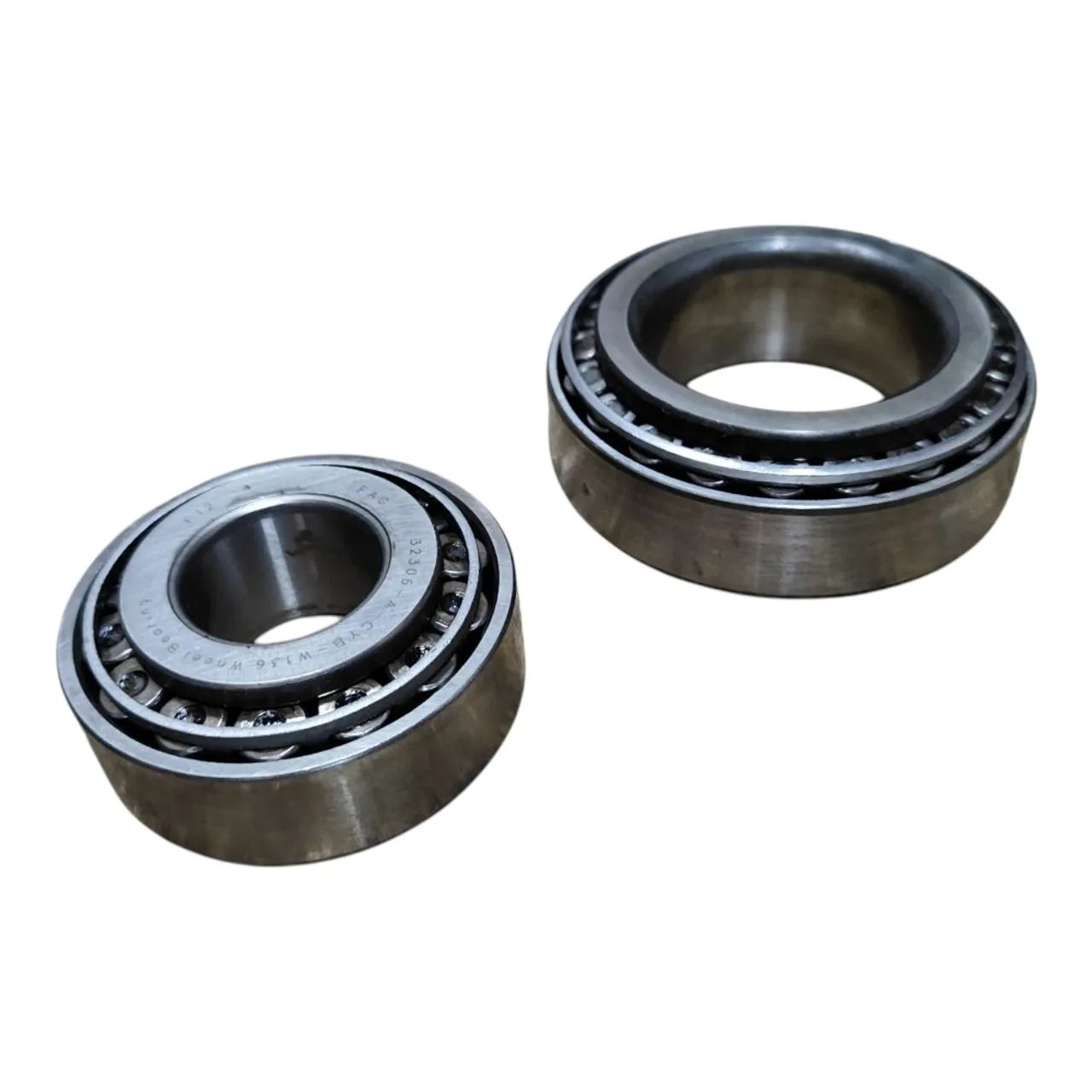 PAR ROLAMENTOS DA RODA ORIGINAL CAMINHÃO M. BENZ 710 - Foto 3