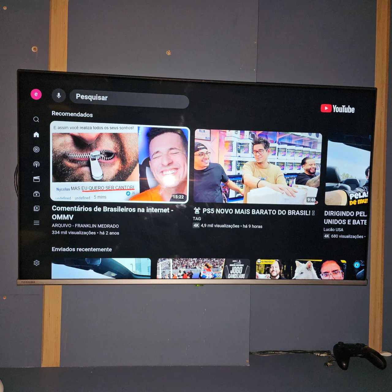 TV Toshiba 4K 43'' Smart