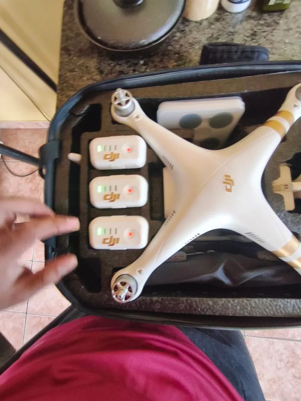 ? DJI Phantom 3 4k- Completo + 3 Baterias - Pronto para Voar! - Foto 6