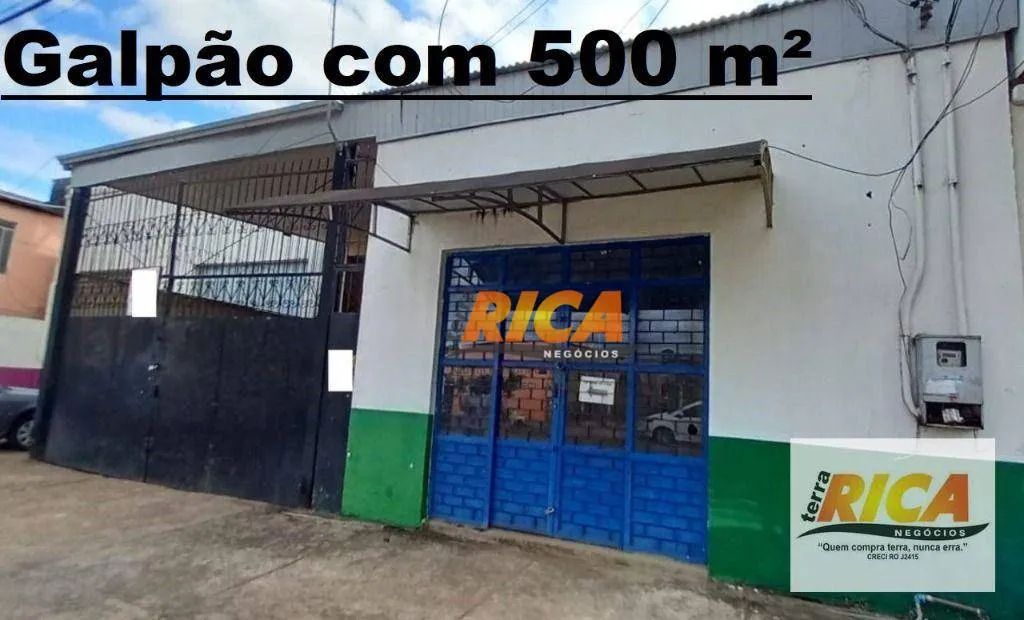 Galpão para alugar, 500 m² por R$ 6.000,00/mês - Centro - Porto Velho/RO - Foto 2