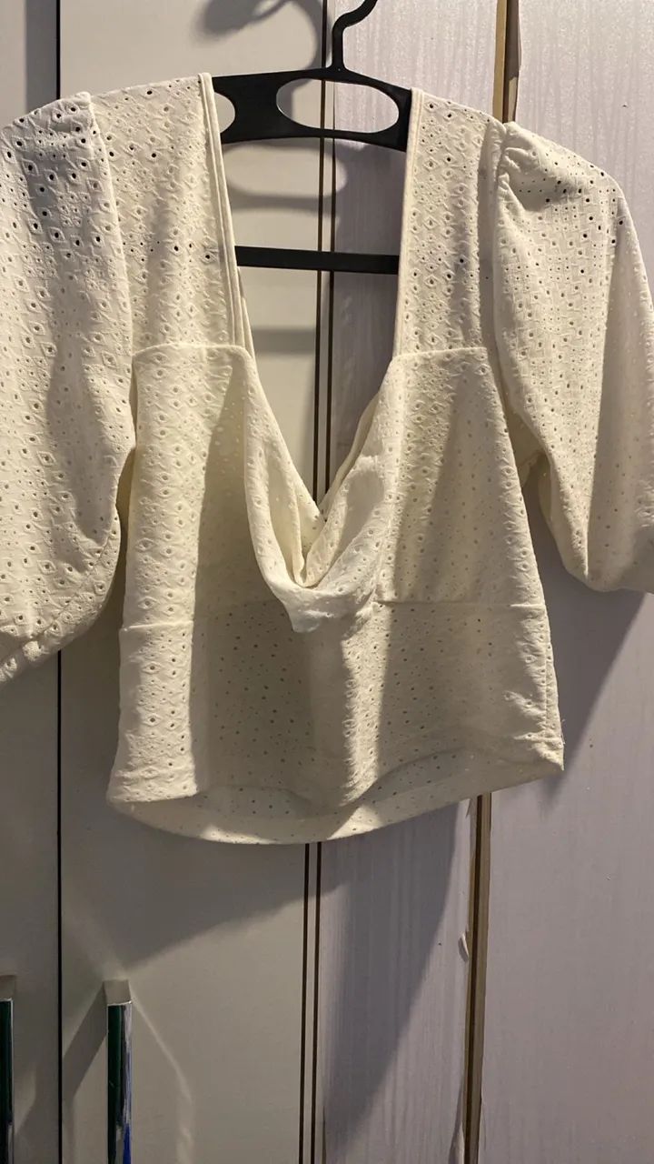 Blusa branca TAM g