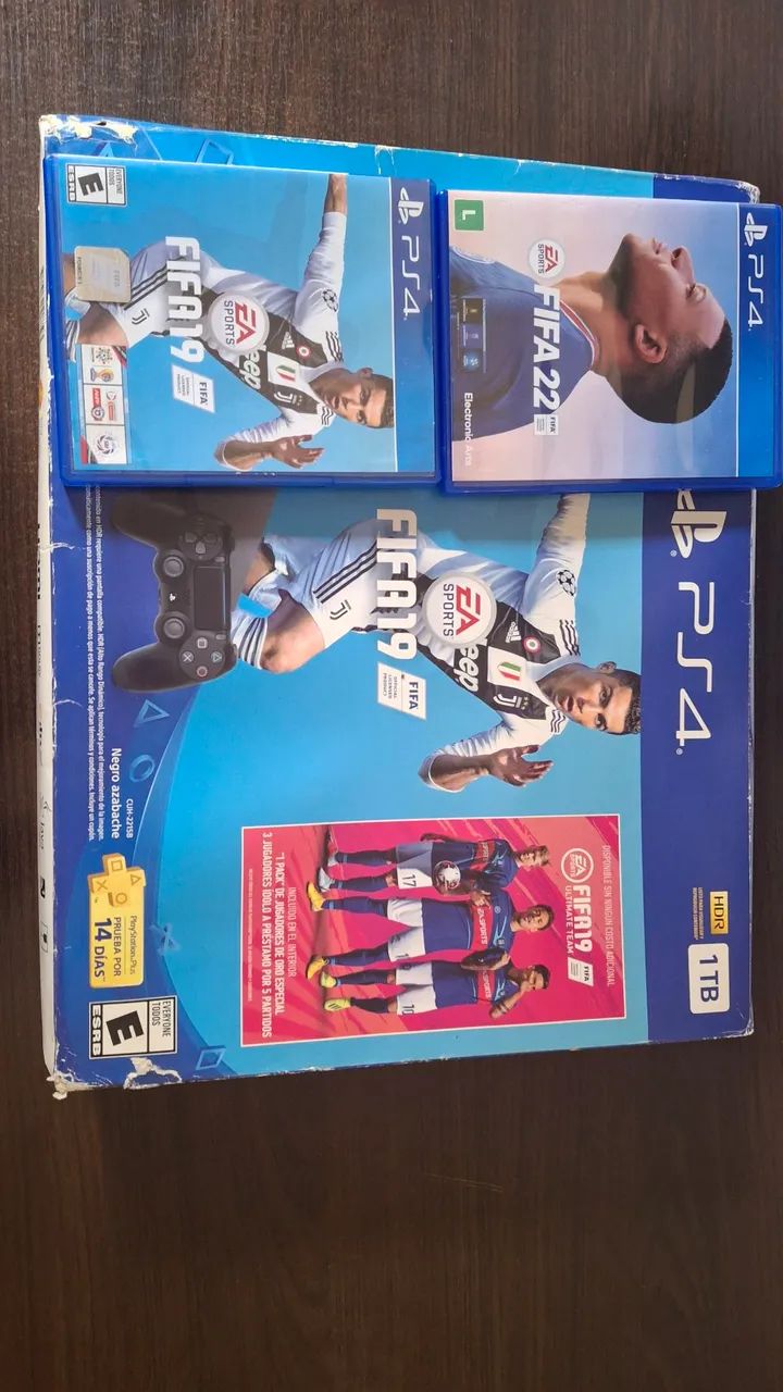 PS4 Slim 1TB com 2 jogos + TV 27 Polegadas 