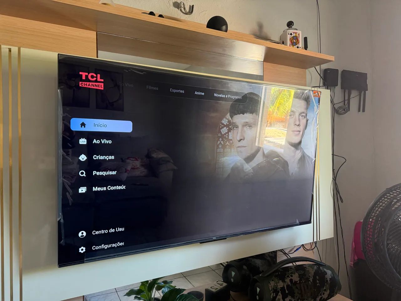TV TCL 55 POLEGADAS POUCO TEMPO DE USO  - Foto 2