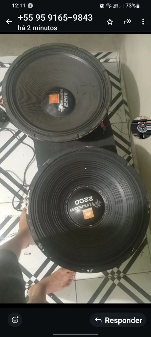 Tornado jbl 2200 18 plg