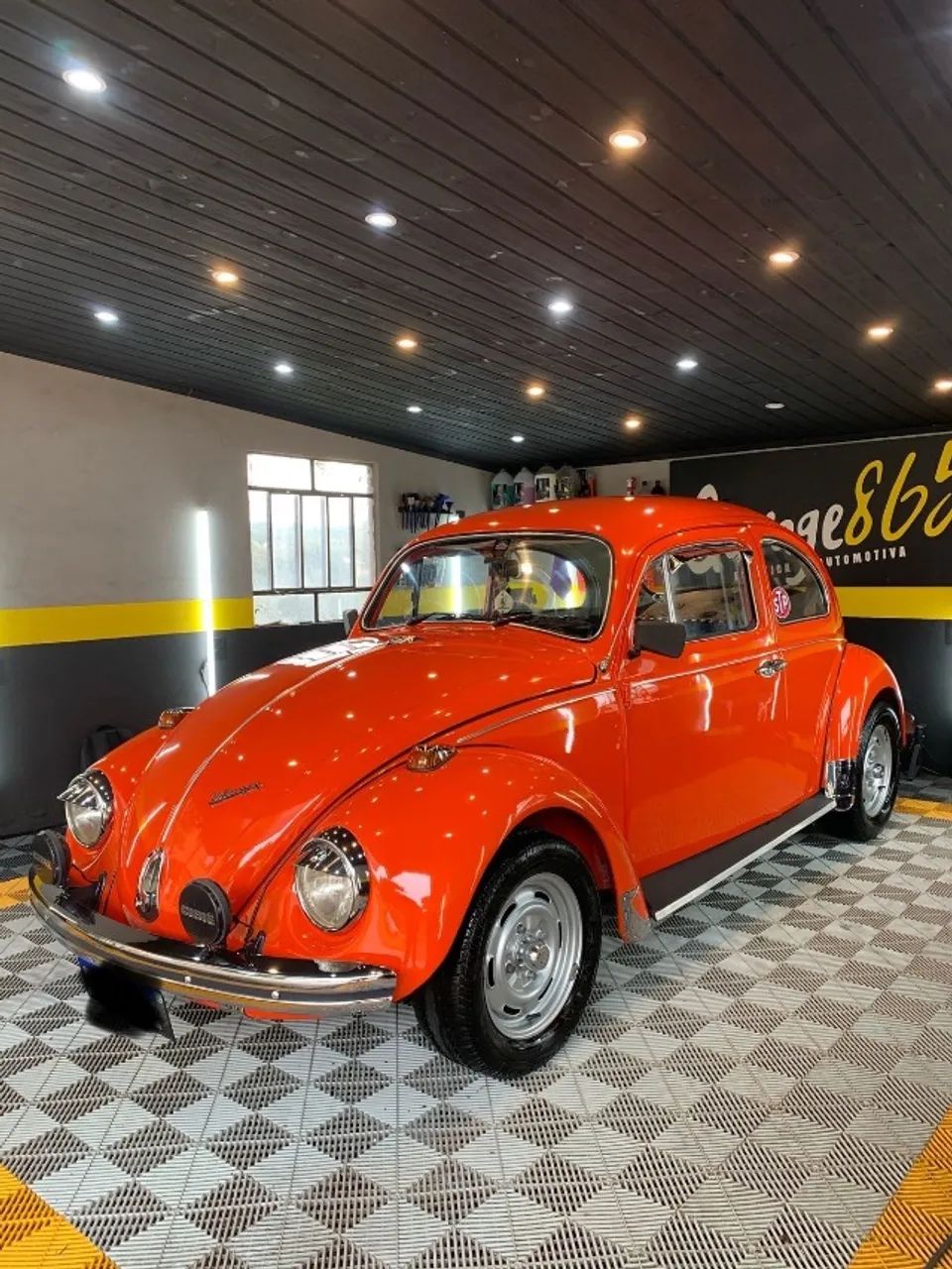 Fusca 76 Placa Preta 