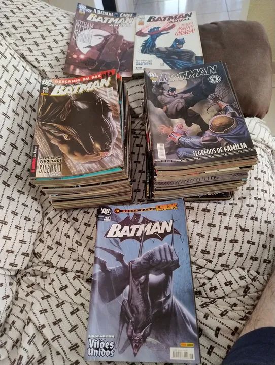 Batman 1ª série Panini em bom estado (vendo avulsas)