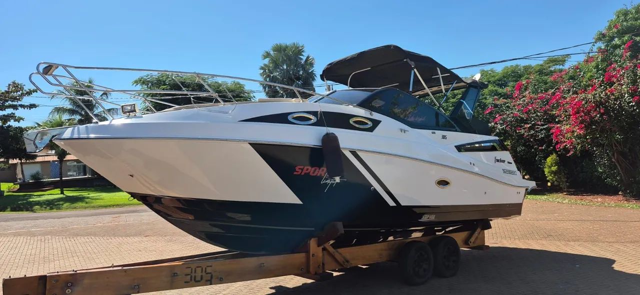 FOKER 305 SPORT LIMITED - 2021 X1 MERCRUISER 6.2 350 Ñ VENTURA FS NX TRITON PHANTOM REAL - Foto 4