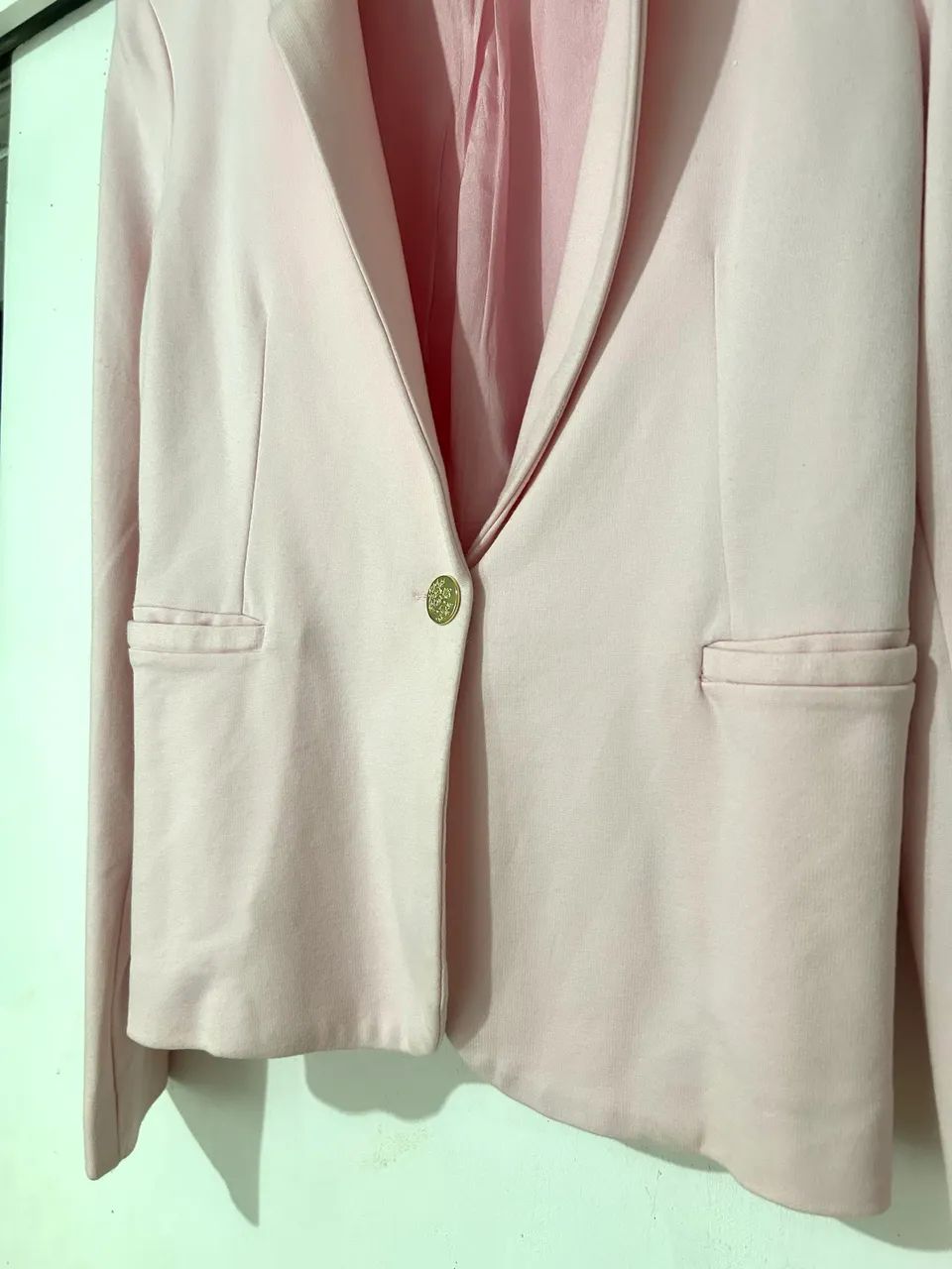 Blazer feminino rosa bebê Mx  - Foto 5