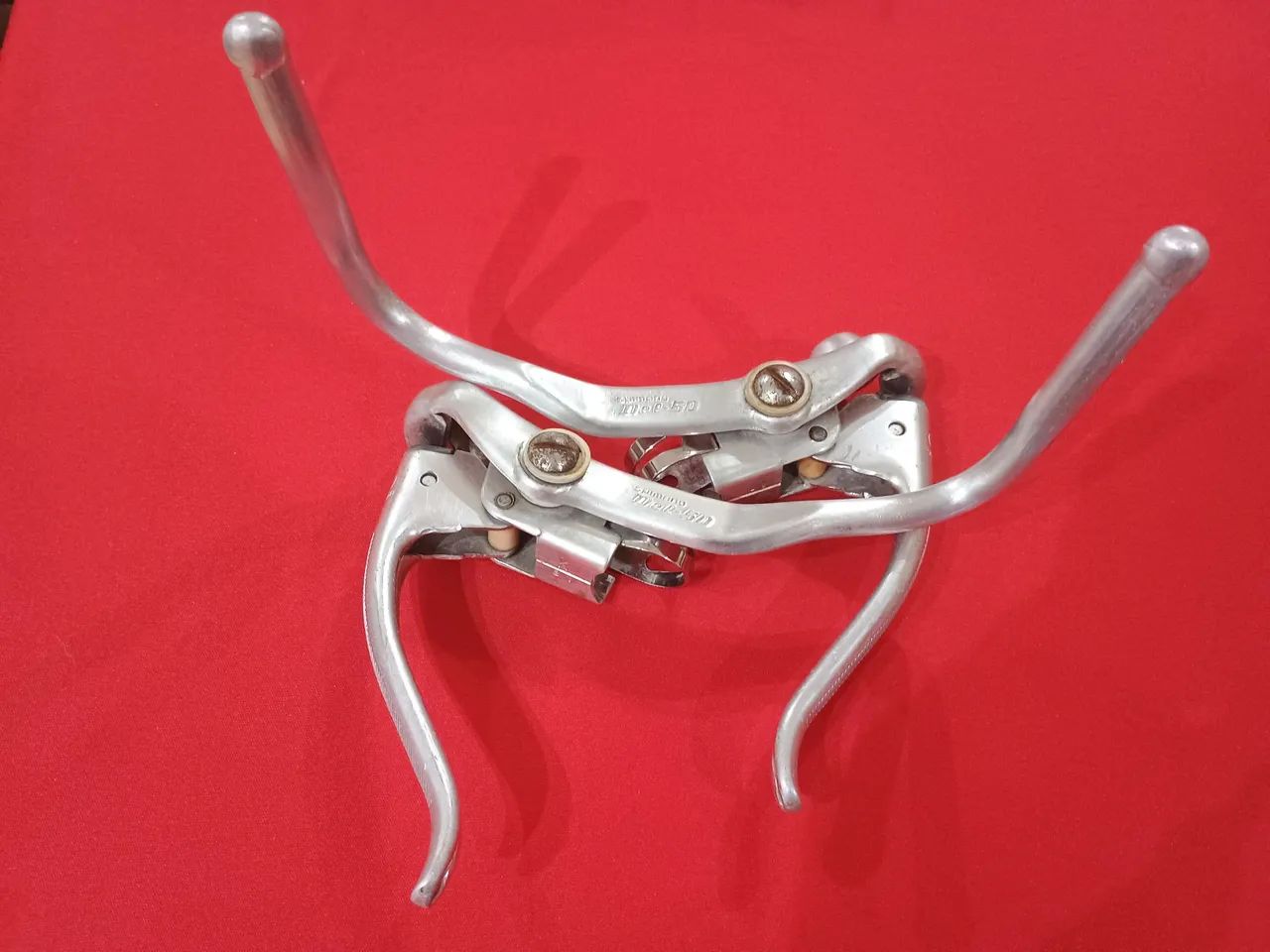Par de manetes Shimano pósitron  - Foto 2