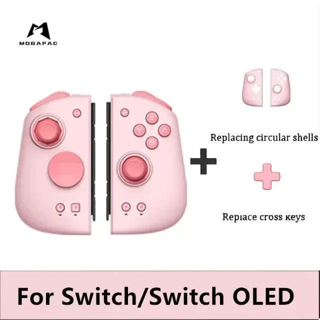 Controle Mobapad M6 HD Rosa - Edição Premium com Joysticks Hall e Vibração HD - Foto 6