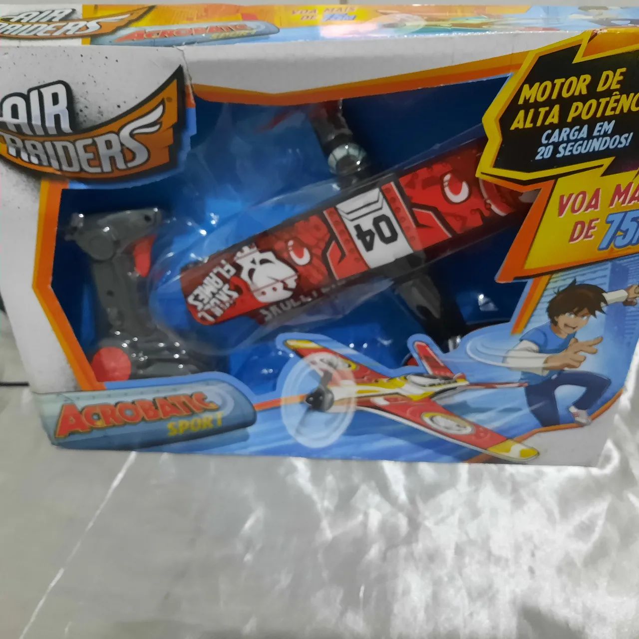 Avião de brinquedo com hélice - Foto 3