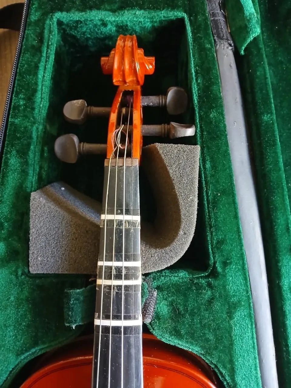 VIOLINO 4-4 MICHAEL COMPLETO COM CASE  - Foto 4