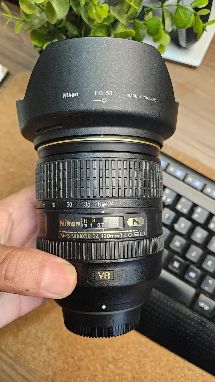 Nikon 24-120mm F4 - Igual nova!
