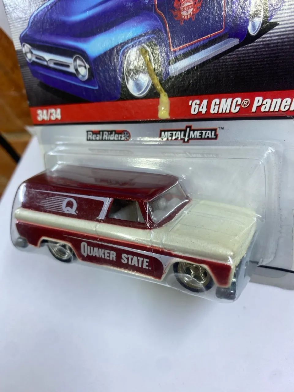 Hot Wheels 64 GMC Panel - Real Riders Quaker State - Foto 4