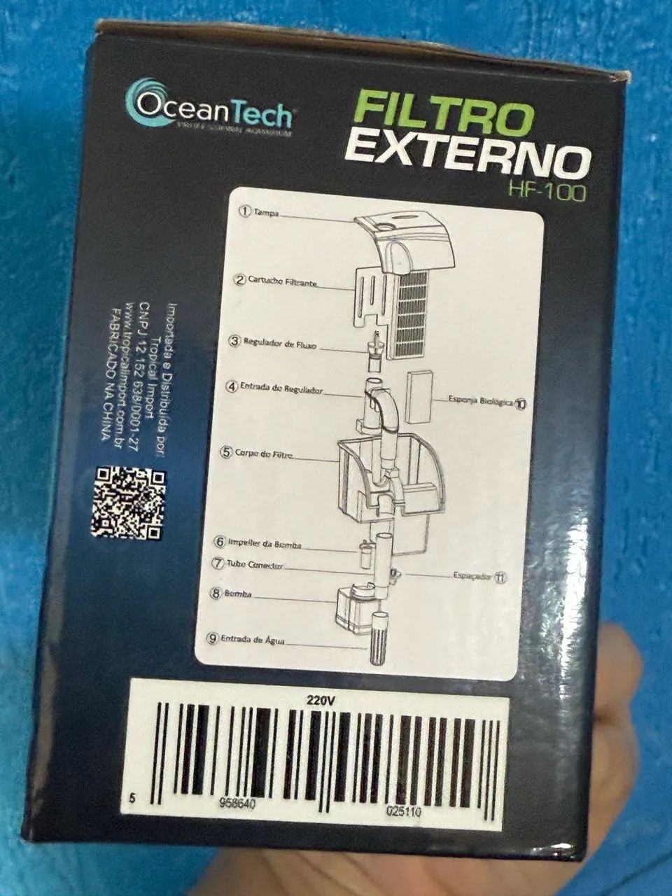 Filtro Hang On hf100 novo   - Foto 3