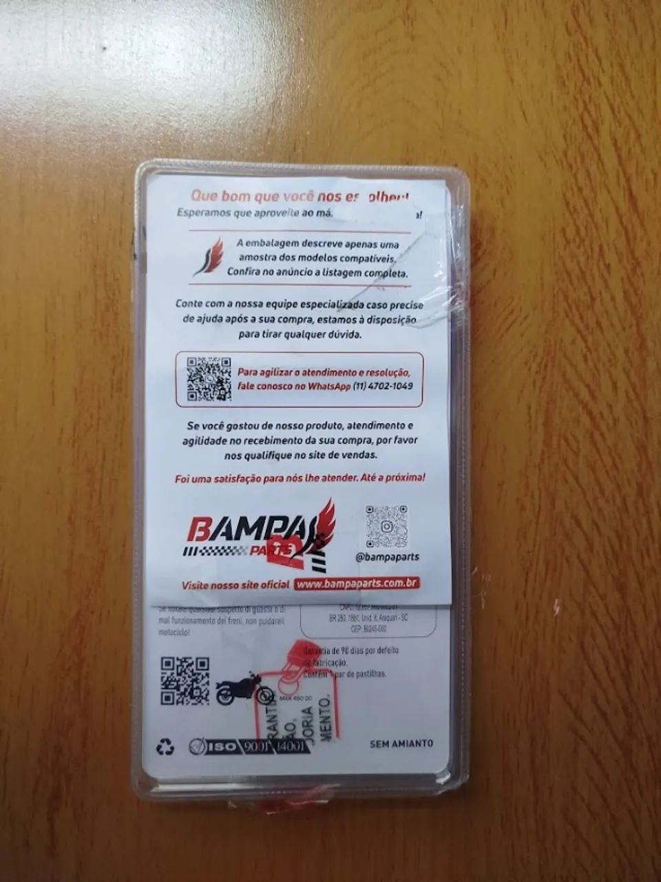 Jogo De Pastilha De Freio Potenza Ptz202xt - Foto 2