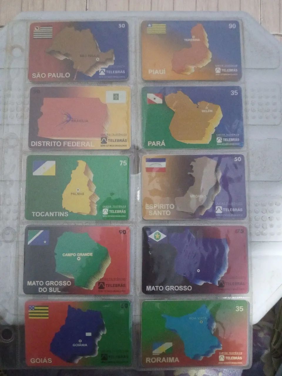 Cartões Telefônicos Colecionáveis - Estados Brasileiros - Foto 2