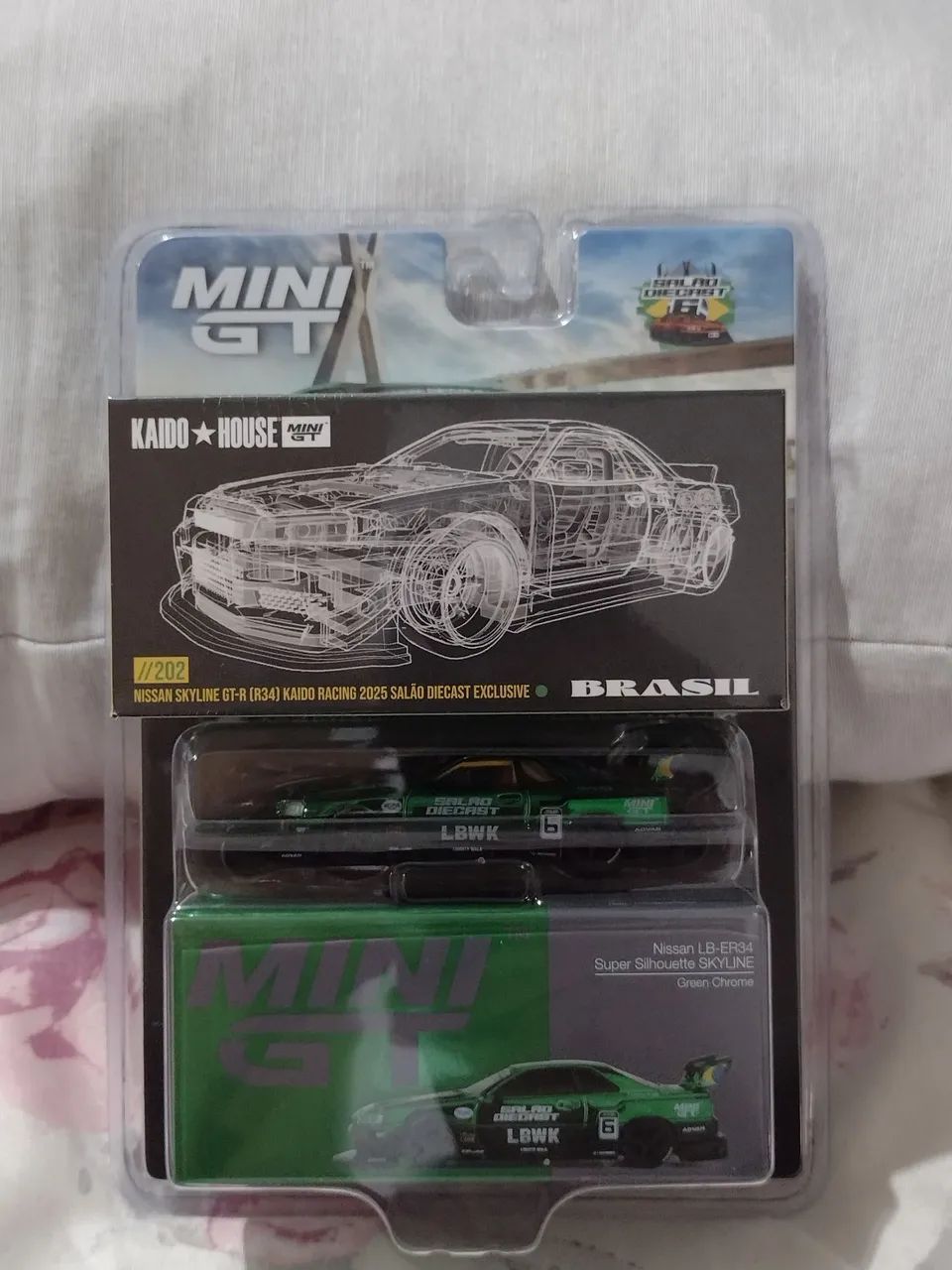 Miniaturas exclusivas Salao Diecast 6 - Skyline Kaidou House e Skyline LBWK