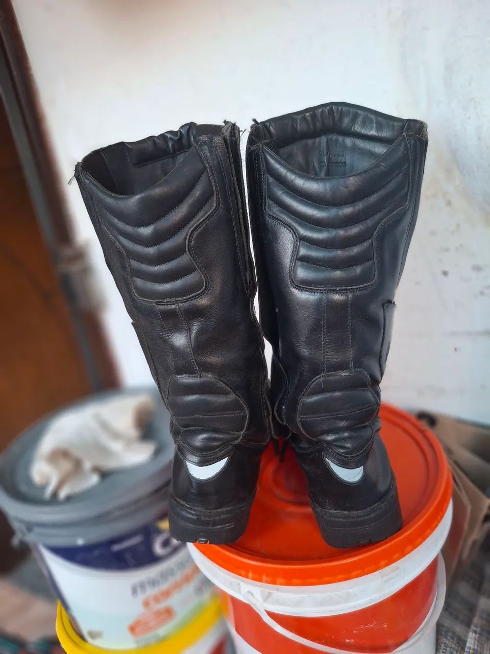 Bota Coturno Couro Bombeiro, Samu e Rocam Cano Alto Acero Elite - Foto 3